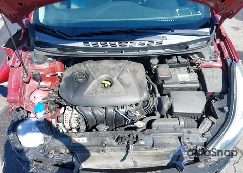 2014 Hyundai Elantra Se from USA, damaged, VIN 5NPDH4AE4EH488519